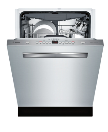 Bosch 500 Series 24" Stainless Steel Built In Dishwasher 1