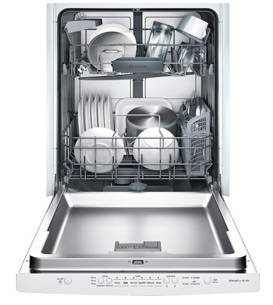 Bosch Ascenta® Series 24" Built-In Dishwasher-White 1