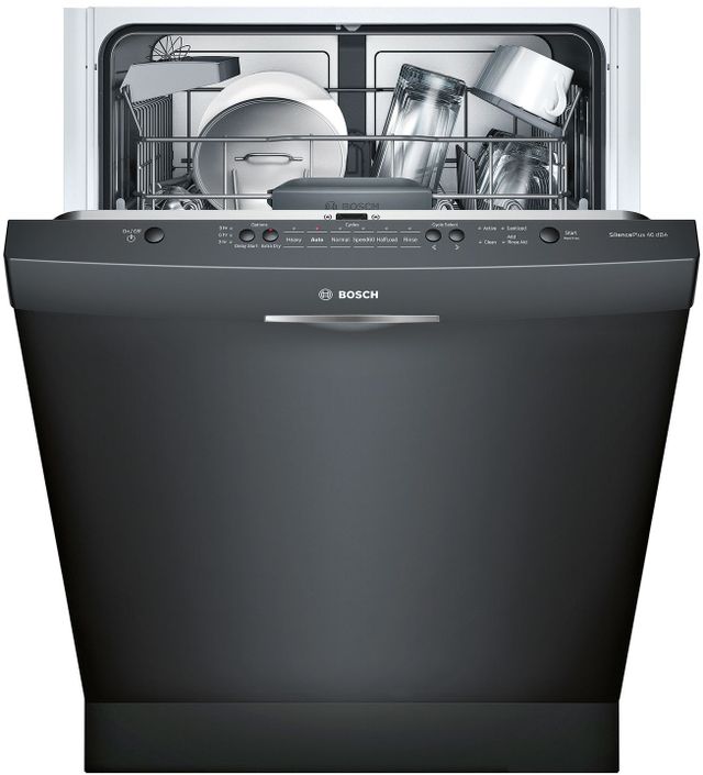 Bosch Ascenta® Series 24" Built-In Dishwasher-Black 1