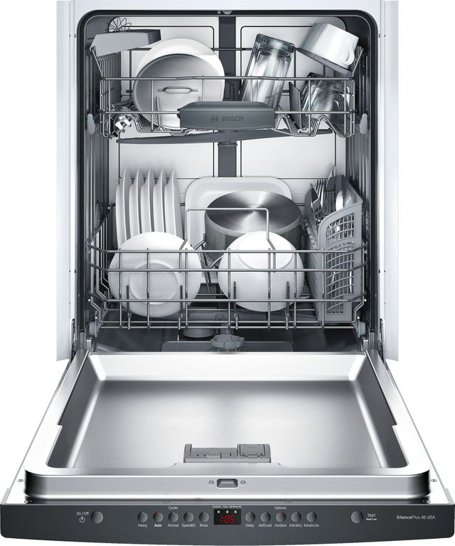 Bosch Ascenta® Series 24" Built-In Dishwasher-Black 1