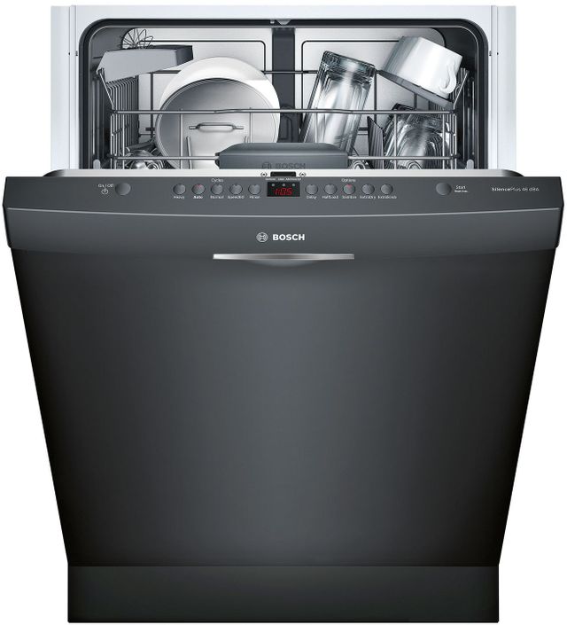 Bosch Ascenta® Series 24" Built-In Dishwasher-Black 2