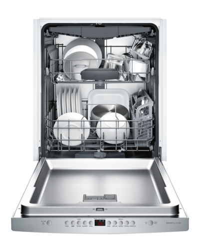 Bosch® 300 Series 24" Stainless Steel Top Control Built In Dishwasher-2