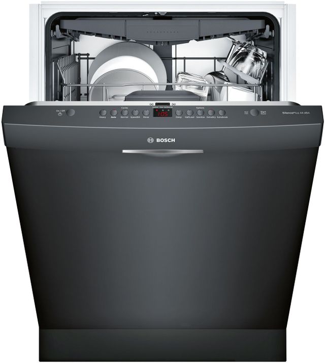 Bosch 300 Series 24" Built In Dishwasher-Black 1