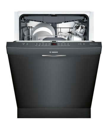 Bosch 300 Series 24" Built In Dishwasher-Black 1