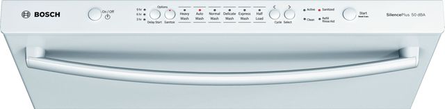 Bosch Ascenta® Series 24" Built In Dishwasher-White 1