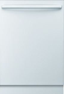 Bosch® 300 Series 24" Bar Handle Dishwasher-White