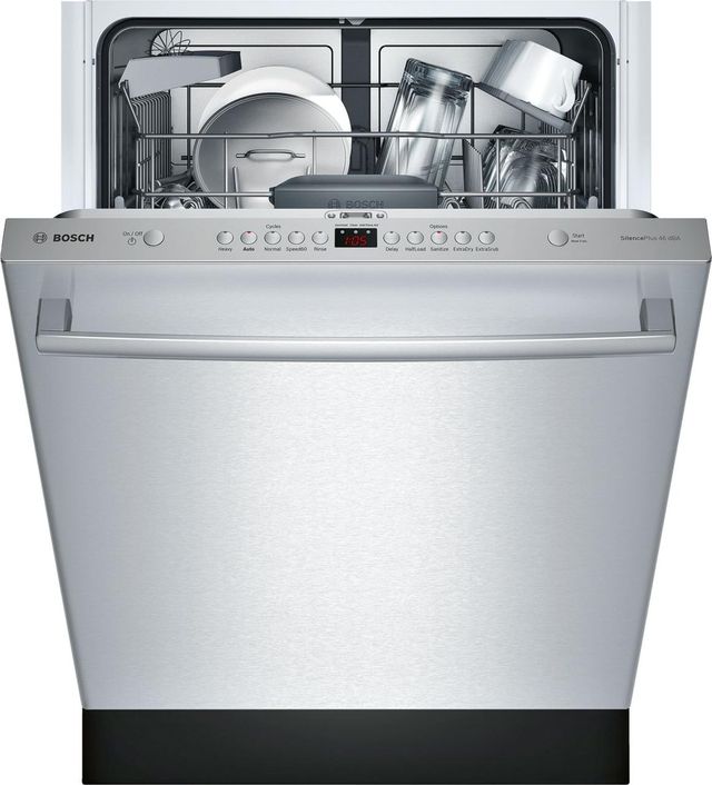 Bosch Ascenta Series 24" Built-In Dishwasher-Stainless Steel 1