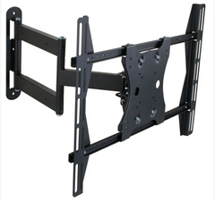 SnapAV Strong™ Contractor Series Universal Single Arm Articulating Mount-Black