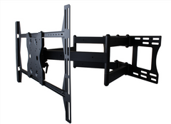 SnapAV Strong™ Contractor Series Universal Dual Arms Articulating Mount-Black