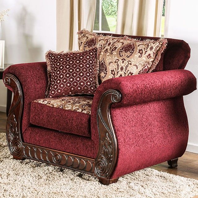 Furniture of America® Tabitha Wine Chair