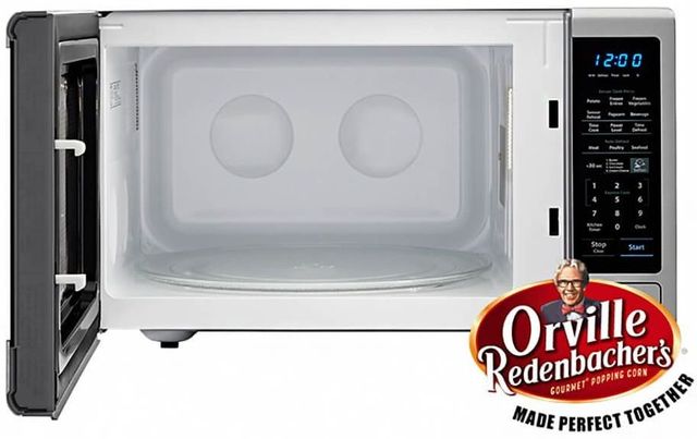Sharp® Carousel® Countertop Microwave Oven-Black-1