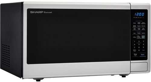 Sharp® Carousel® Black Countertop Microwave Oven 4