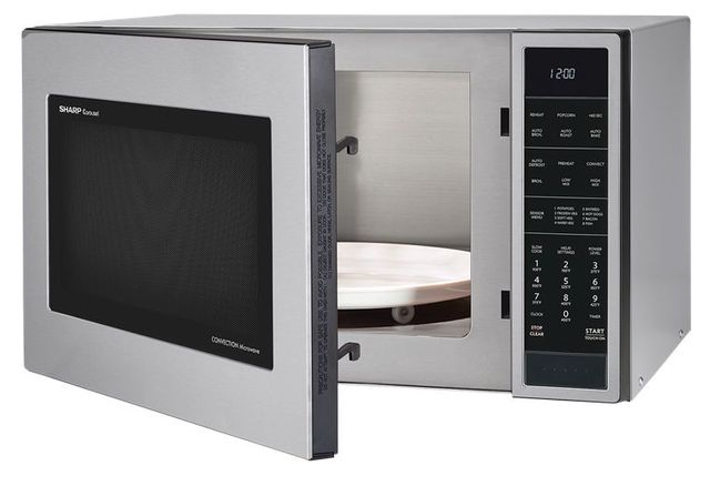 Sharp® Carousel® 1.5 Cu. Ft. Stainless Steel Convection Countertop Microwave 2