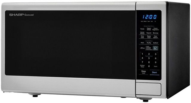 Sharp® Carousel® Stainless Steel Countertop Microwave Oven-1