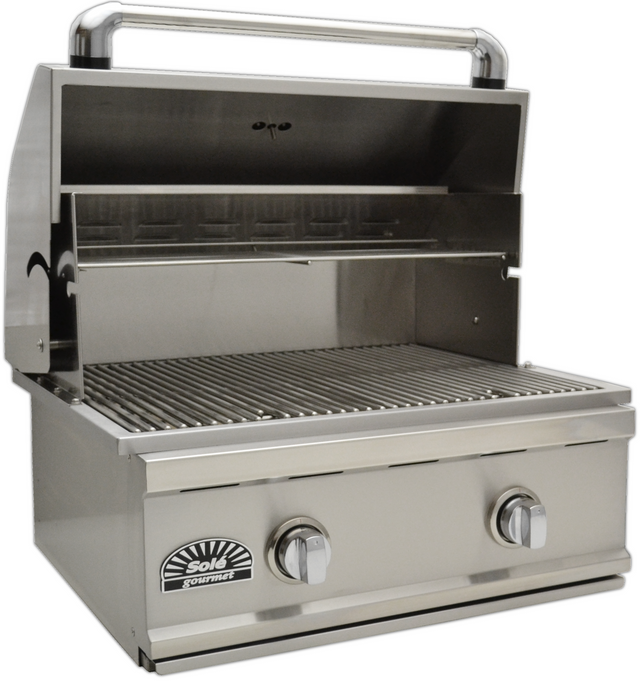 Sole Gourmet™ Luxury TR Series 26" Built-In Grill-Stainless Steel-3