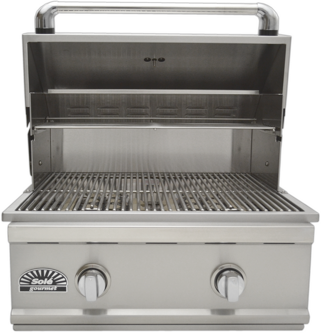 Sole Gourmet™ Luxury TR Series 26" Built-In Grill-Stainless Steel 1