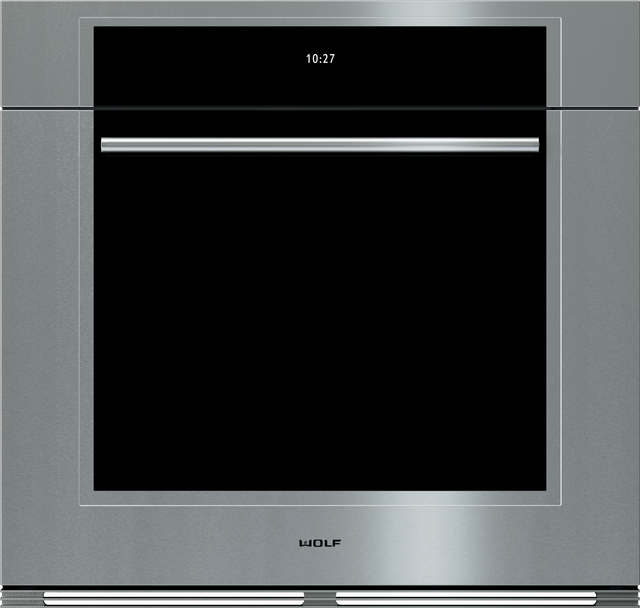 Wolf® M Series Transitional 30" Stainless Steel Electric Built in Single Oven-0