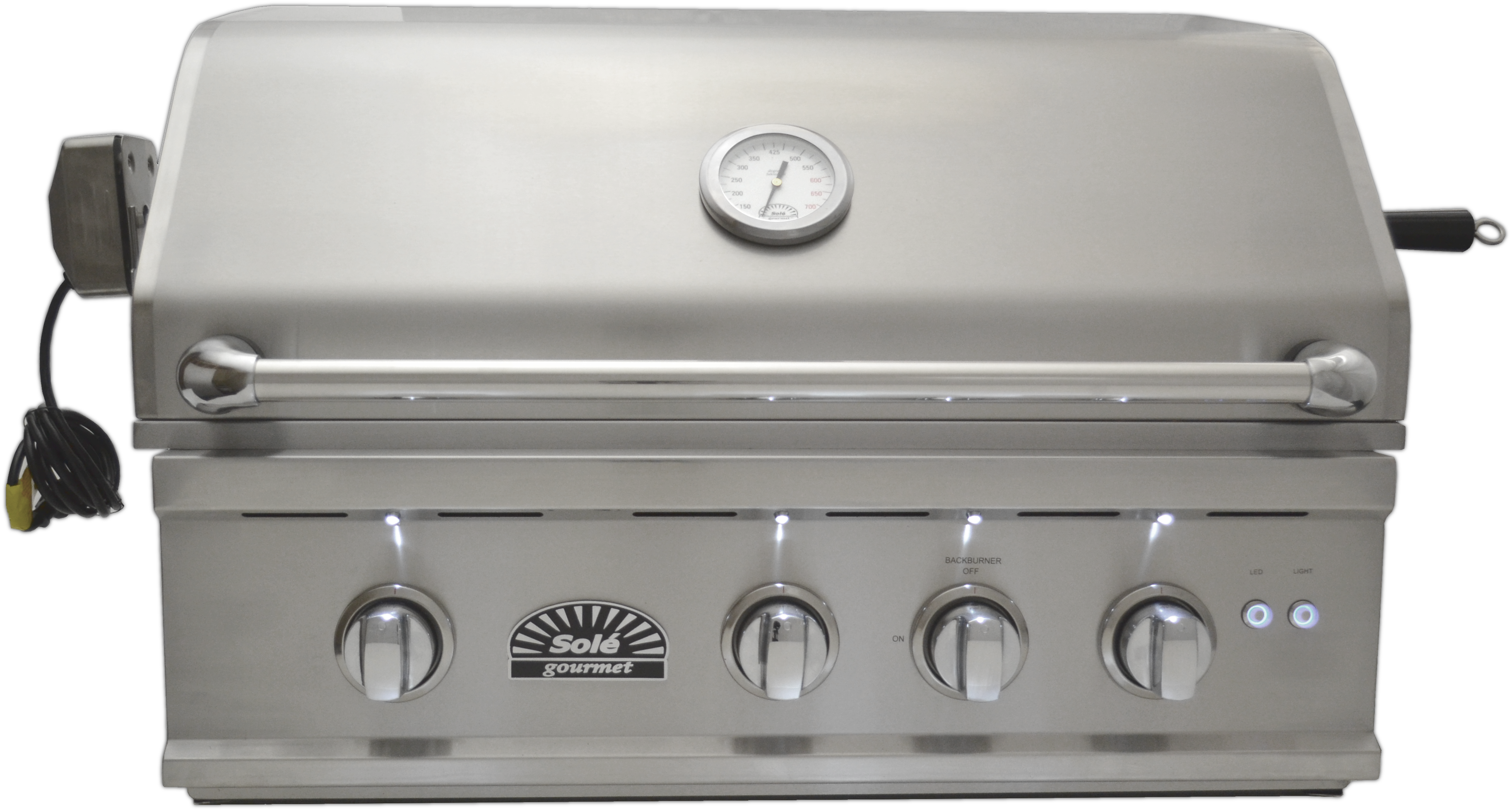 Sole Gourmet™ Luxury TR Series 32" Built-In Grill-Stainless Steel