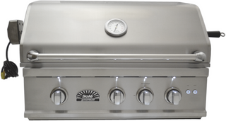 Sole Gourmet™ Luxury TR Series 32" Built-In Grill-Stainless Steel