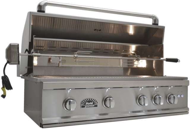 Sole Gourmet™ Luxury TR Series 38" Built-In Grill-Stainless Steel 2