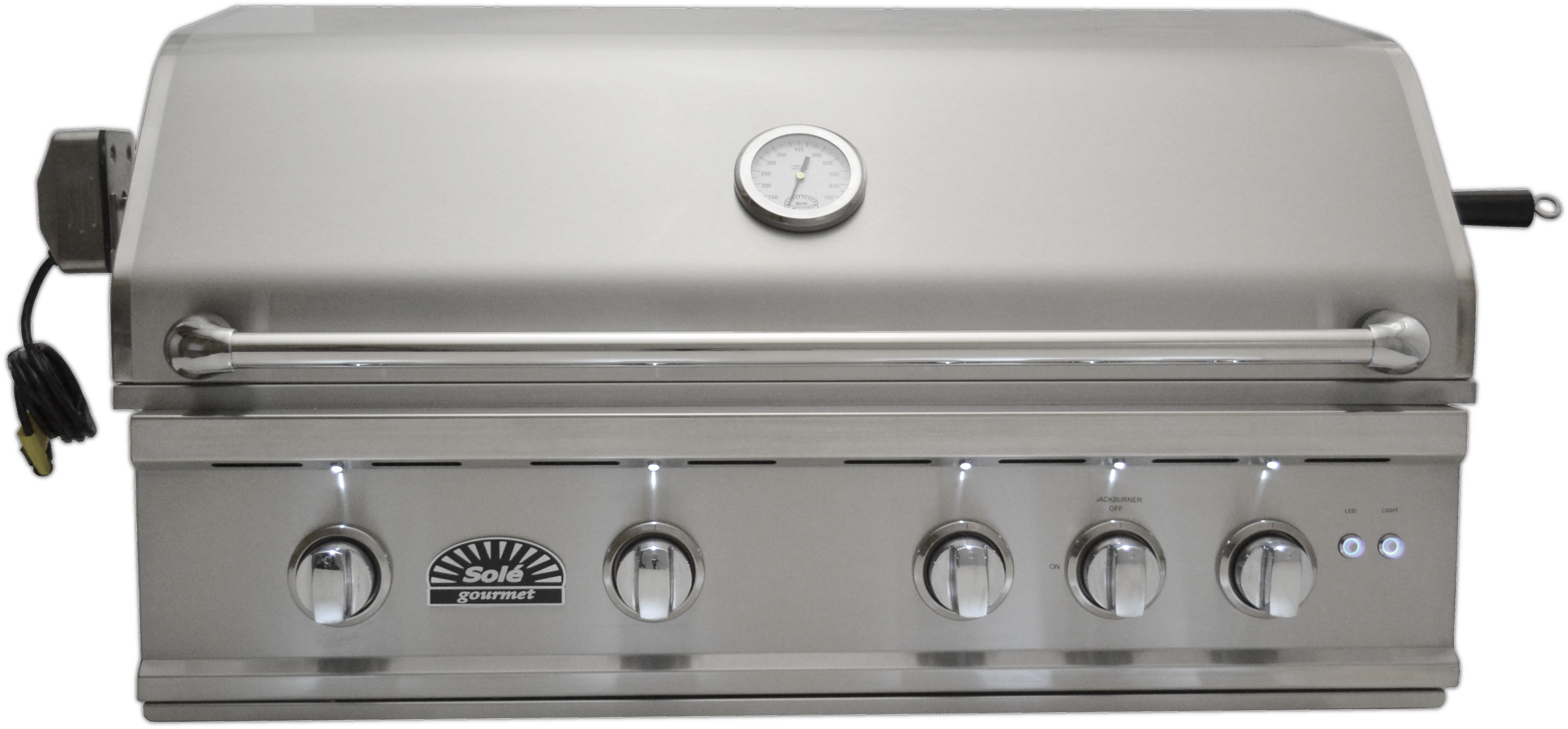 Sole Gourmet™ Luxury TR Series 38" Built-In Grill-Stainless Steel