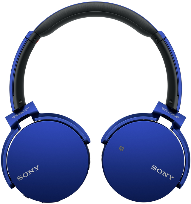 Sony® XB650BT Series EXTRA BASS™ Blue Wireless Bluetooth Headphones 1