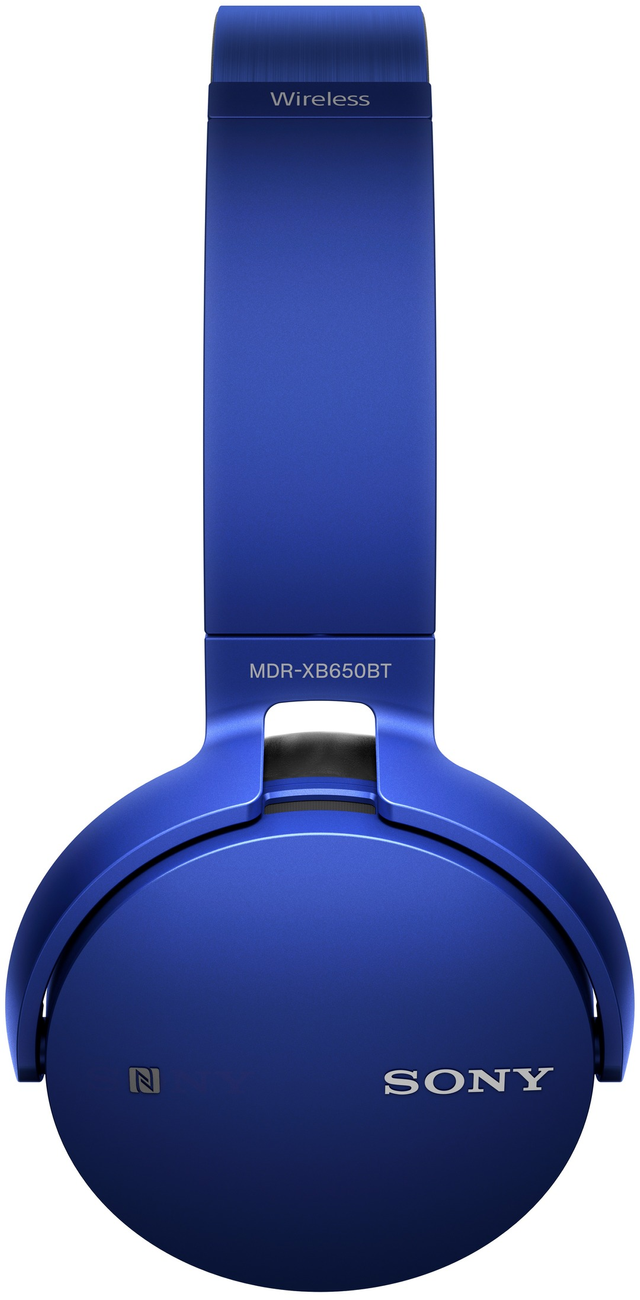 Sony® XB650BT Series EXTRA BASS™ Blue Wireless Bluetooth Headphones 2