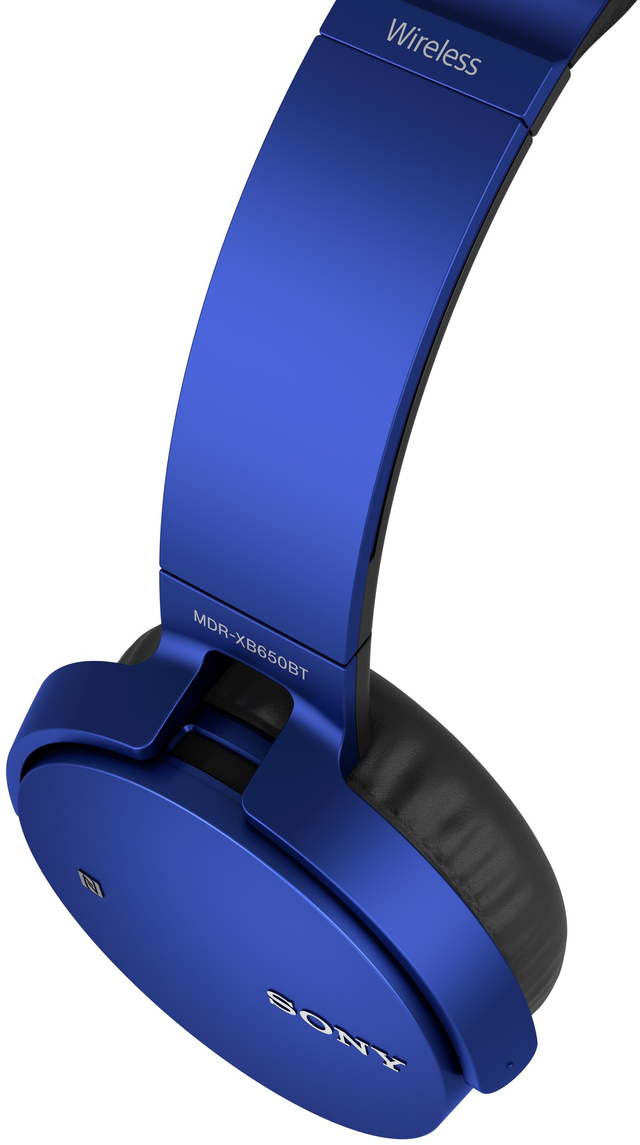 Sony® XB650BT Series EXTRA BASS™ Blue Wireless Bluetooth Headphones 3