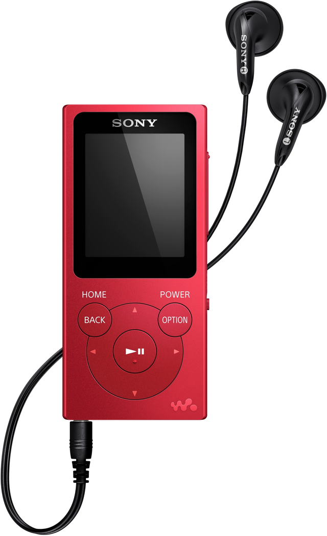 Sony® NW-390 Series 8GB Red Walkman® MP3 Player 2