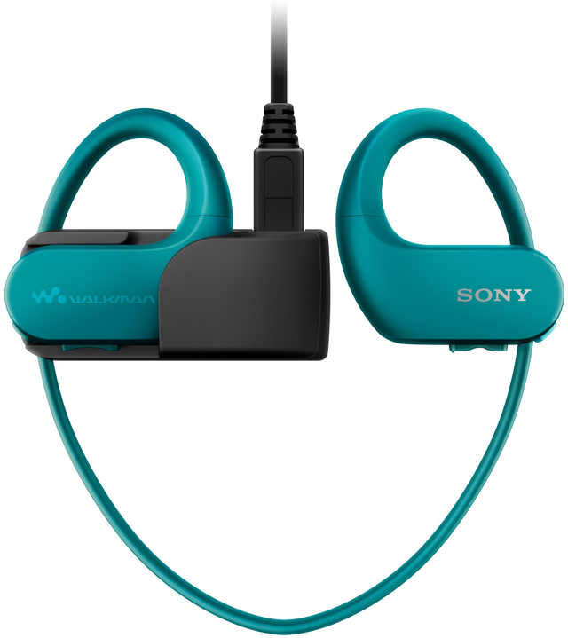 Sony® Waterproof Sports Werable 4GB Blue Walkman® MP3 Player 2
