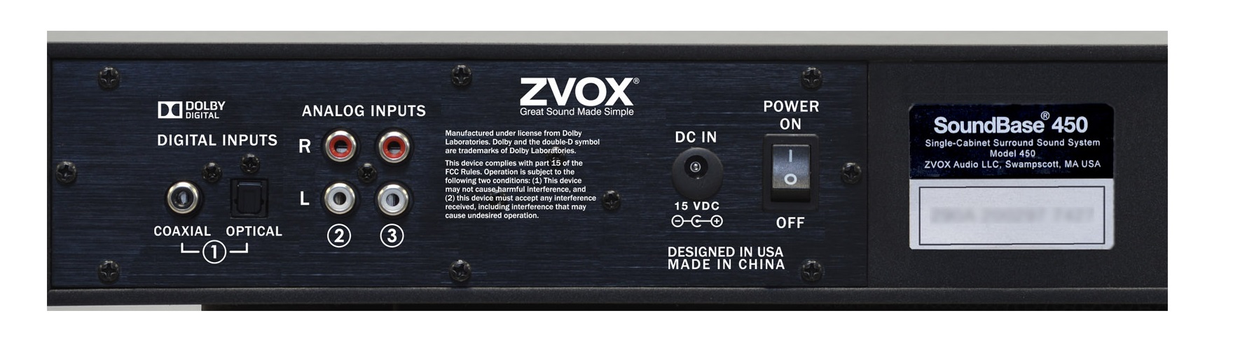 zvox 450