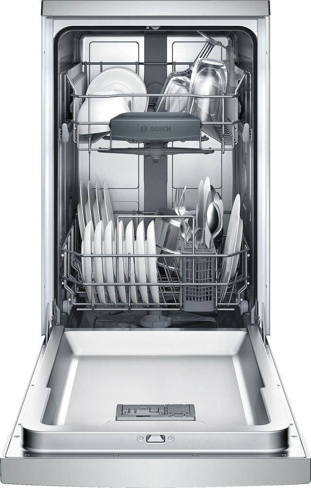 Bosch 300 Series 18" Built In Dishwasher-Stainless Steel 2