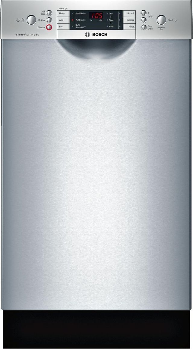 Bosch 800 Series 18 Built In Dishwasher Stainless Steel Spe68u55uc Albert Lee Puget Sound Area