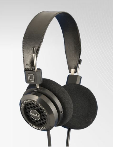 Grado Prestige Series Black Wired On-Ear Headphones 0