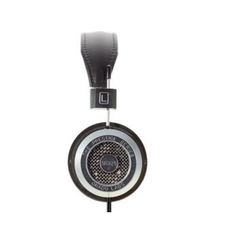Grado Prestige Series Black Stainless Steel Wired On-Ear Headphones 1