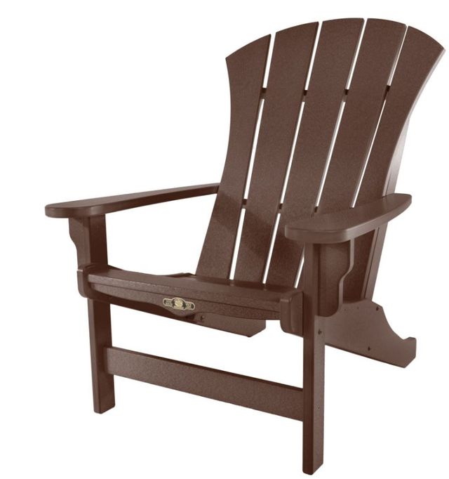 Pawleys Island Sunrise Adirondack Chair-Chocolate 0