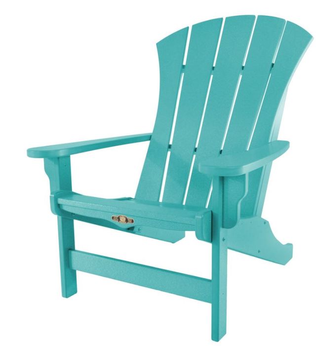 Pawleys Island Sunrise Adirondack Chair-Turquoise 0