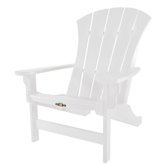 Pawleys Island Sunrise Adirondack Chair-White
