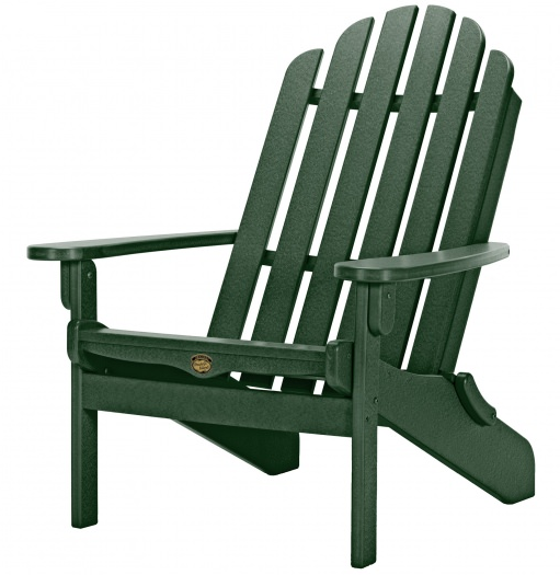 Pawleys Island Essentials Folding Adirondack Chair-Pawleys Green 0