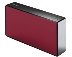 Sony Portable Bluetooth Speaker-Red
