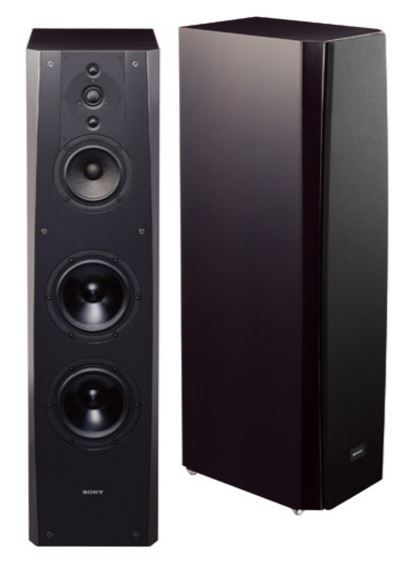 Sony® ES Floor Standing Speakers-Black