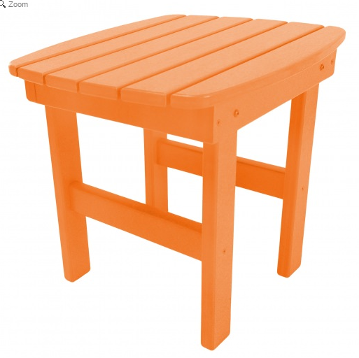 Pawleys Island Side Table-Orange