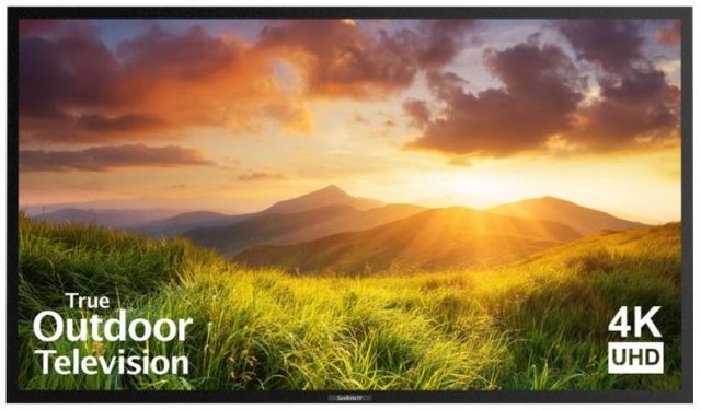SunBriteTV® Signature-Series Black 65" LED 4K Ultra HD Outdoor TV 0