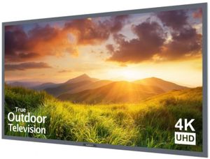 SunBriteTV® Signature-Series Silver 65" LED 4K Ultra HD Outdoor TV