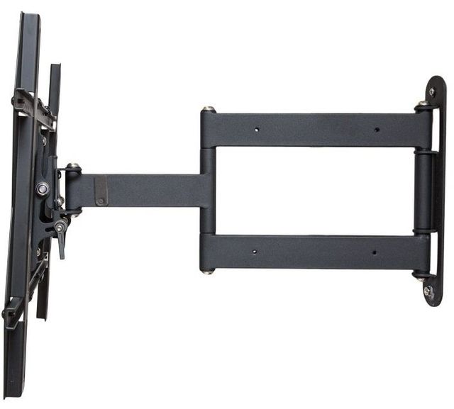 SunBriteTV® Black Dual Arm Articulating Outdoor Weatherproof Mount-2