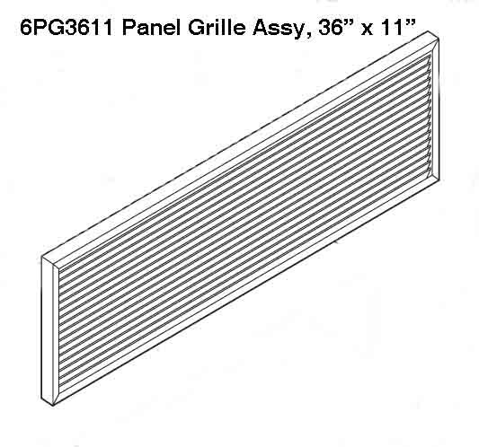 Sub Zero Panel Grill 6PG3611