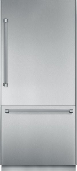 Thermador® Freedom® Collection 19.7 Cu. Ft. Built In Bottom Freezer Refrigerator-Stainless Steel