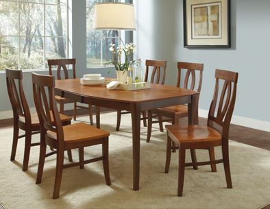 John Thomas Furniture® Cosmopolitan Salerno Dining Room Table and Chairs Set