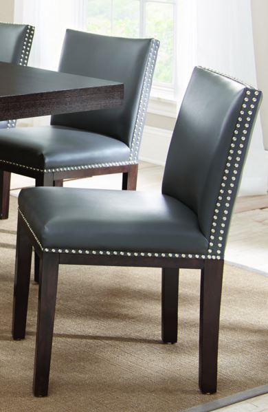 Steve Silver Co.® Tiffany Gray Bonded Leather Chair
