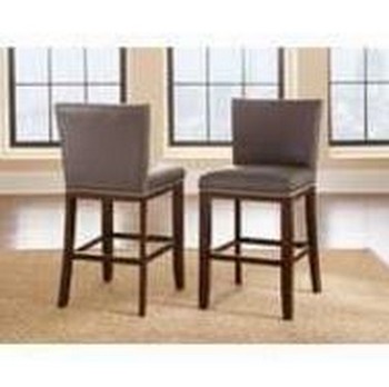 Steve Silver Co.® Tiffany Gray Bonded Counter Chair
